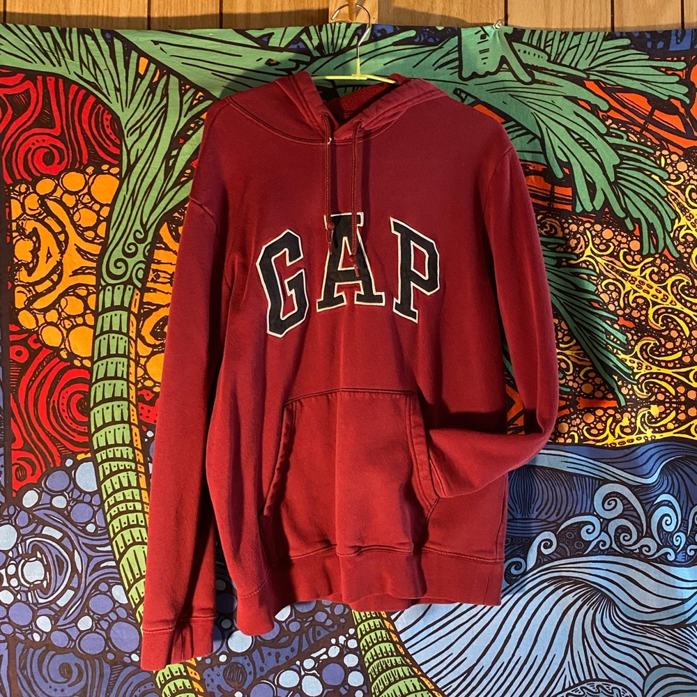 Maroon GAP hoodie